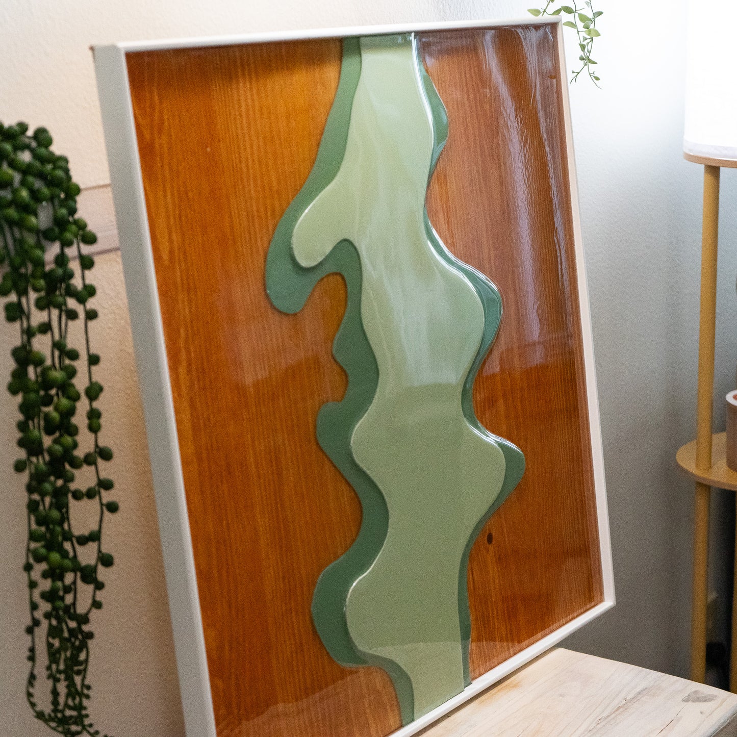 Green Wave (2'x2')