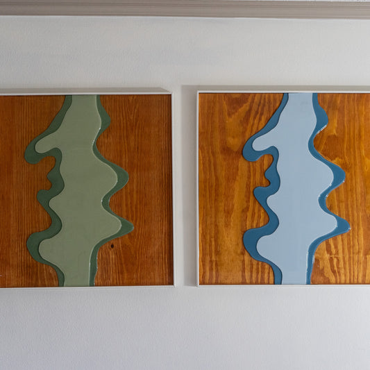 Green Wave (2'x2')