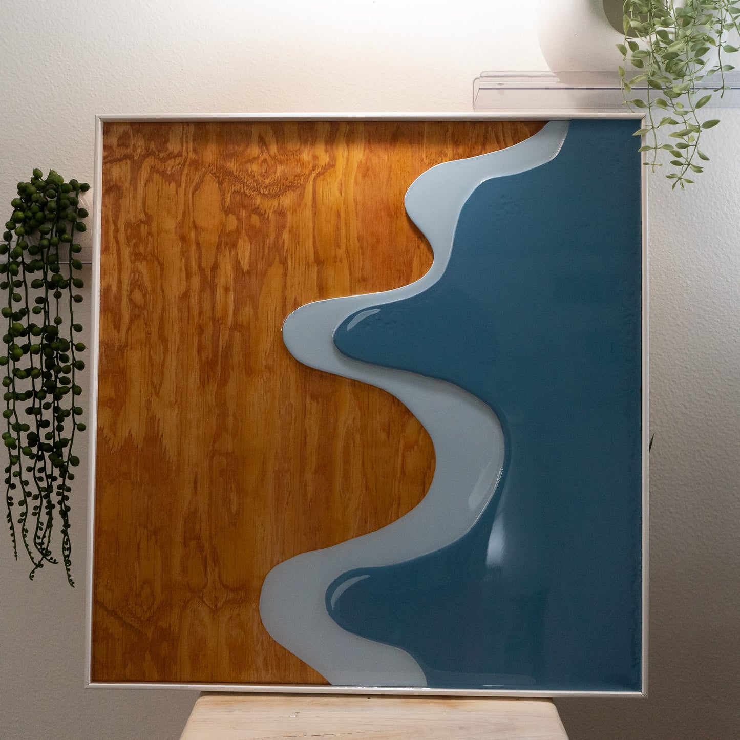 Blue Coast (2'x2')