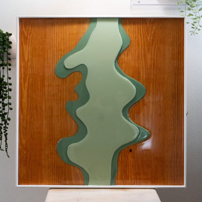 Green Wave (2'x2')