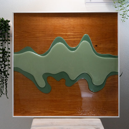 Green Wave (2'x2')