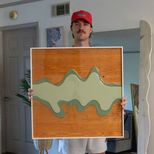 Green Wave (2'x2')