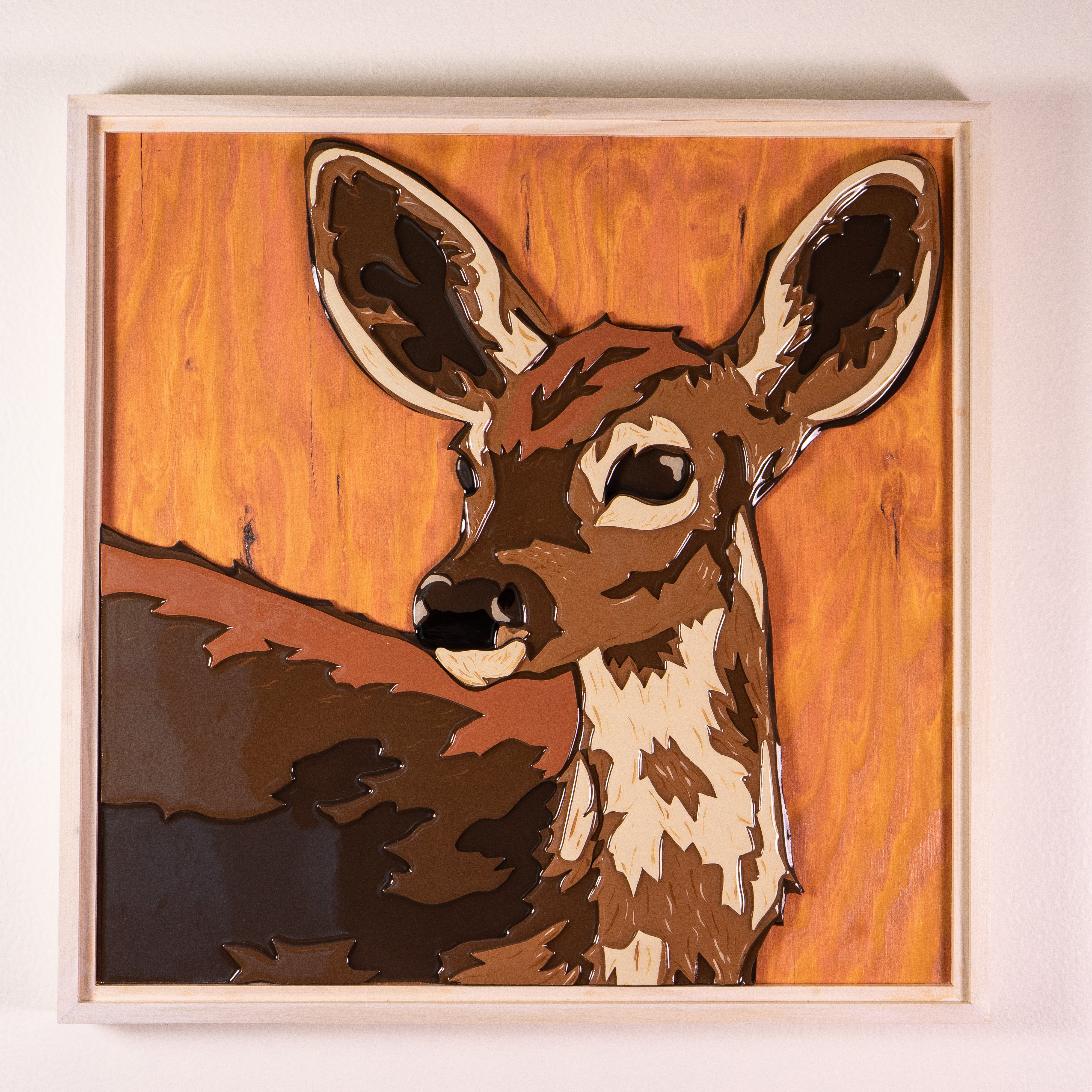 The Deer - Auzz Original Art Piece – Auzz Gear