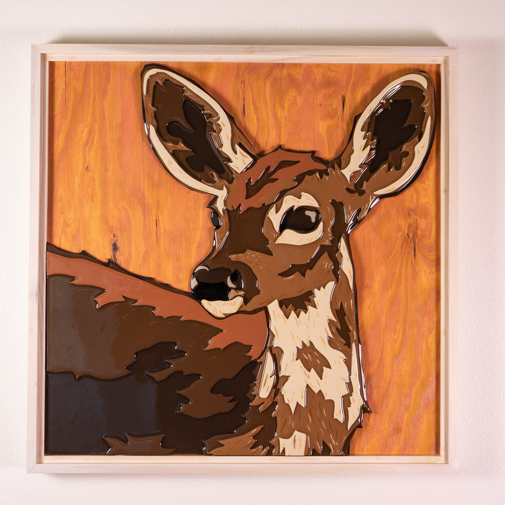 The Deer - Auzz Original Art Piece