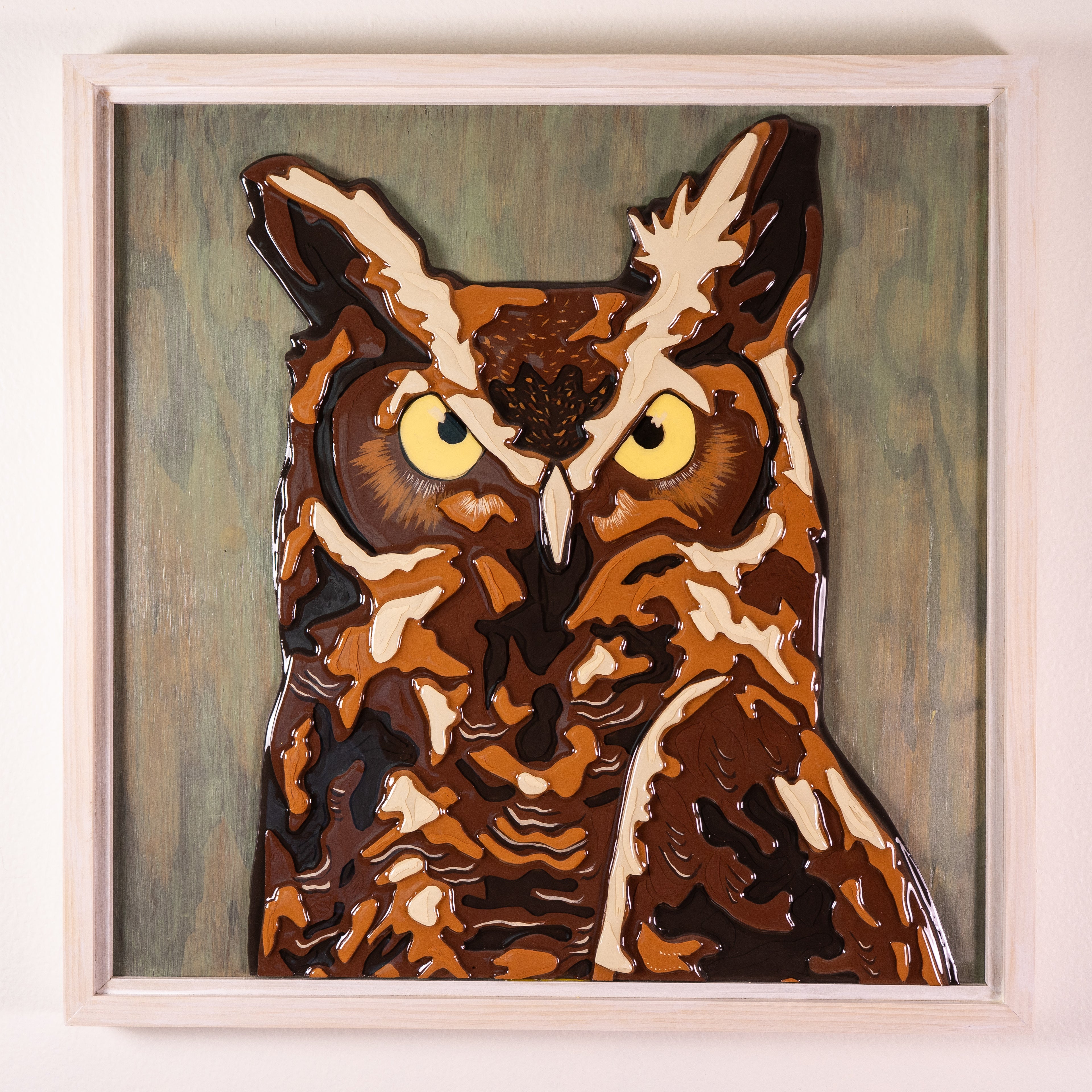 The Owl - Auzz Original Art Piece