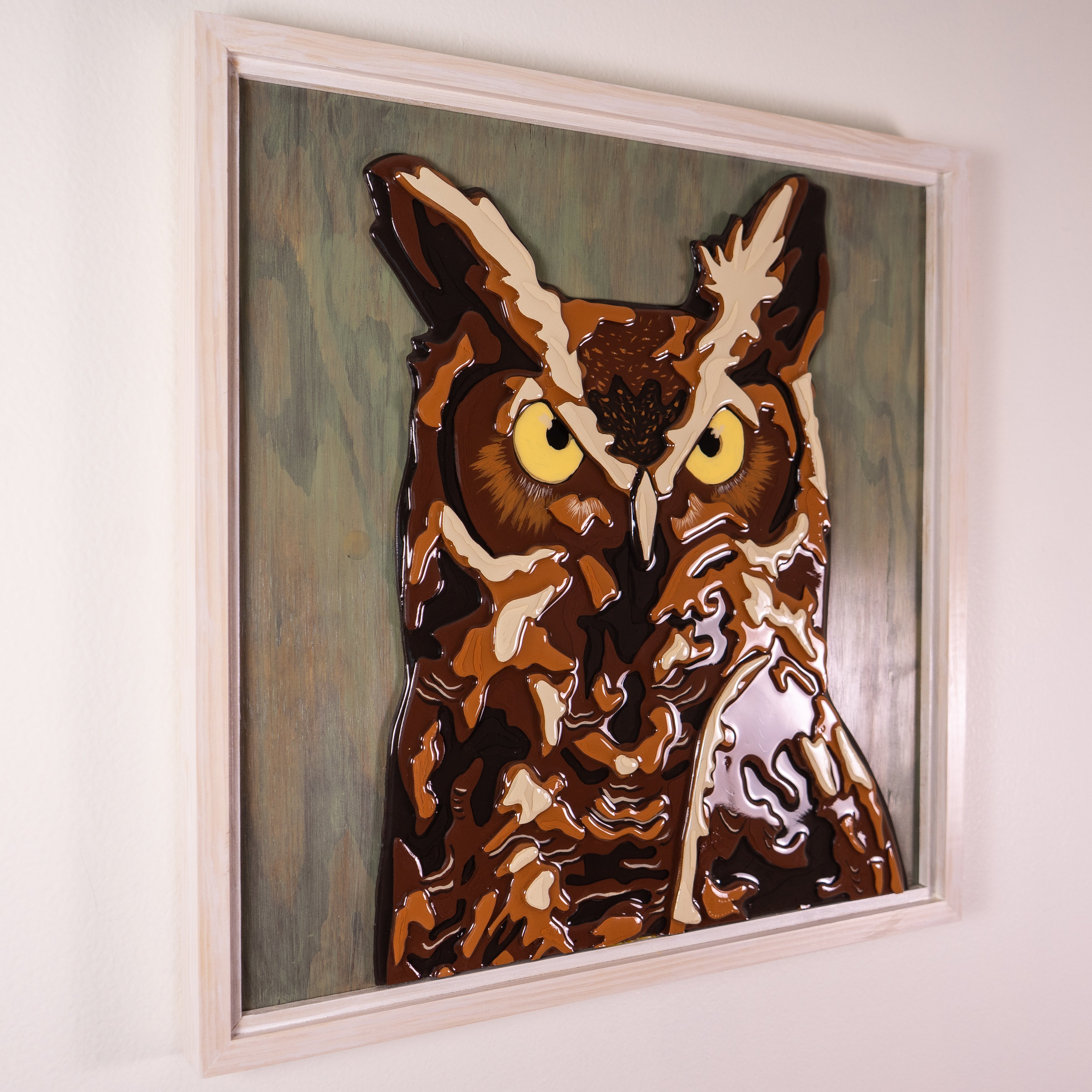 The Owl - Auzz Original Art Piece