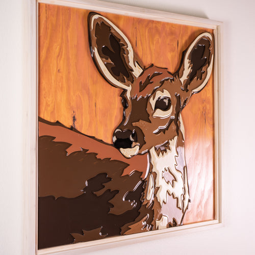 The Deer - Auzz Original Art Piece