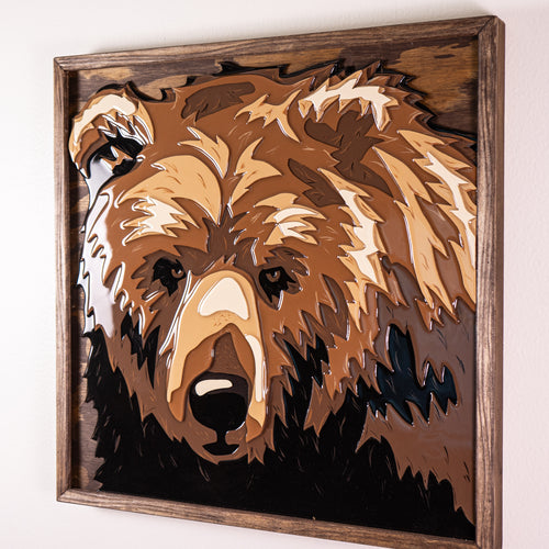 The Bear - Auzz Original Art Piece